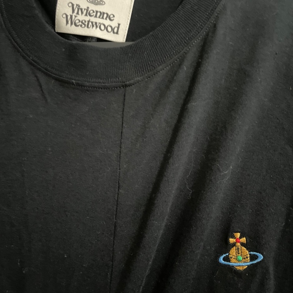 VIVIENNE WESTWOOD Black tshirt dress - Picture 3 of 8
